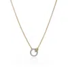 John Hardy Jh Essential Pavé Necklace, Diamonds In Gold