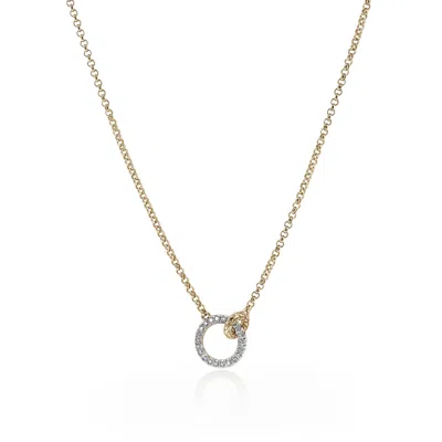 JOHN HARDY JOHN HARDY JH ESSENTIAL PAVÉ NECKLACE, 2MM