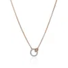 John Hardy Jh Essential Pavé Necklace, 2mm In Gold
