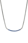 John Hardy Jh Essential Pavé Necklace, Sterling Silver