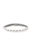 John Hardy Jh Essential Pearl Bracelet In Silver/pearl