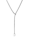 John Hardy Jh Essential Pearl Necklace In Silver