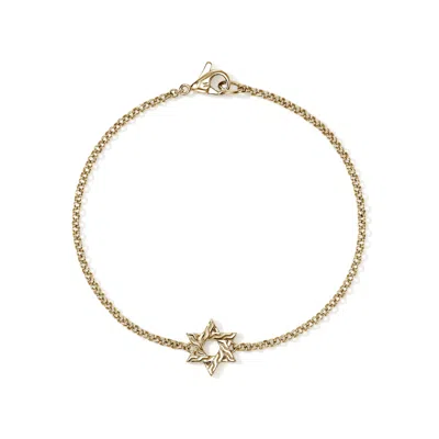 John Hardy Jh Essential Star Of David Bracelet, Gold