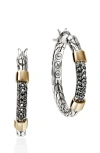 John Hardy Jh Essentials Pavé Hoop Earrings