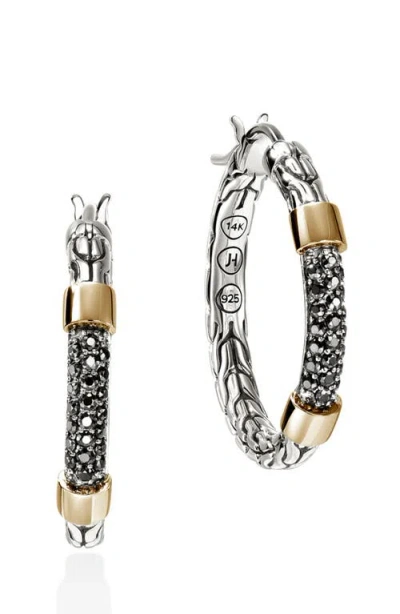 John Hardy Jh Essentials Pavé Hoop Earrings In Multi