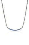John Hardy Jh Essentials Pavé Sapphire Necklace In Multi