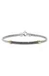 John Hardy Jh Essentials Sapphire Pavé Bracelet In Metallic