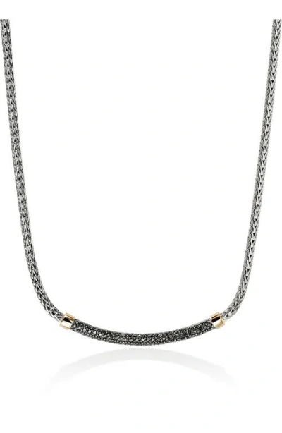 John Hardy Jh Essentials Sapphire Pavé Necklace In Multi