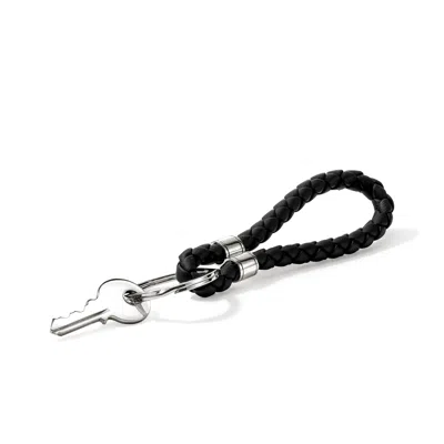 John Hardy Jh Key Chain In Black