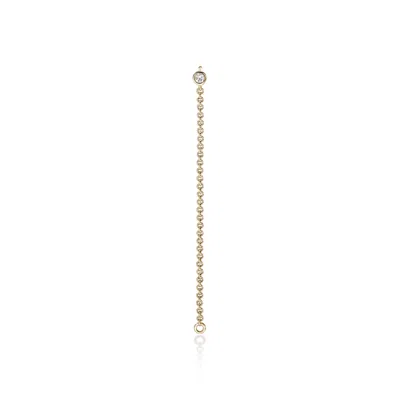 John Hardy Jh Lovestruck™ Drop Chain Earring, Gold, Diamond, .03tcw, Single