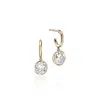 John Hardy Jh Lovestruck™ Earrings, Gold, Diamonds, 2.5tcw In Brown