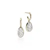 John Hardy Jh Lovestruck™ Earrings, Gold, Diamonds, 6.5tcw In Brown