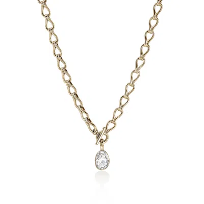 John Hardy Jh Lovestruck™ Link Necklace, Gold, Diamond, 2.5tcw