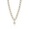 John Hardy Jh Lovestruck™ Link Necklace, Gold, Diamond, 4.0tcw In Brown