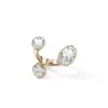 John Hardy Jh Lovestruck™ Open Ring, Gold, Diamonds, 4.0tcw