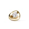 John Hardy Jh Lovestruck™ Pebble Ring, Gold, Diamond, 4.0tcw