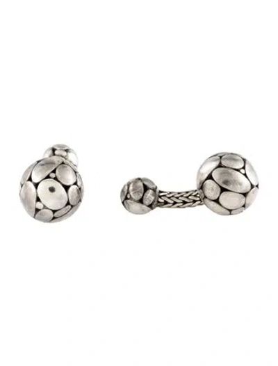 Pre-owned John Hardy Kali Ball Cufflinks In Multi
