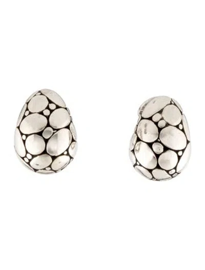 Pre-owned John Hardy Kali Buddha Belly Earrings In Multi