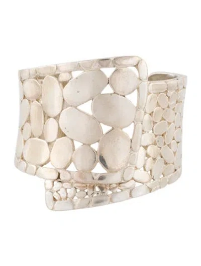 Pre-owned John Hardy Kali Dot Cuff, 6.5" In Multi