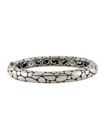 Pre-owned John Hardy Kali Hinged Bangle, 6.5" In Multi