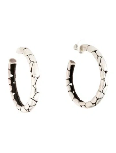 Pre-owned John Hardy Kali Hoop Earrings In Multi