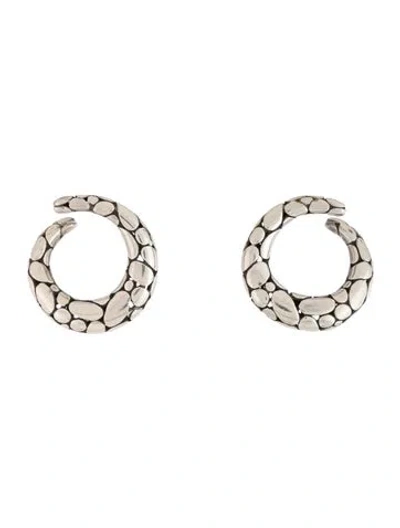Pre-owned John Hardy Kali Hoop Earrings In Multi