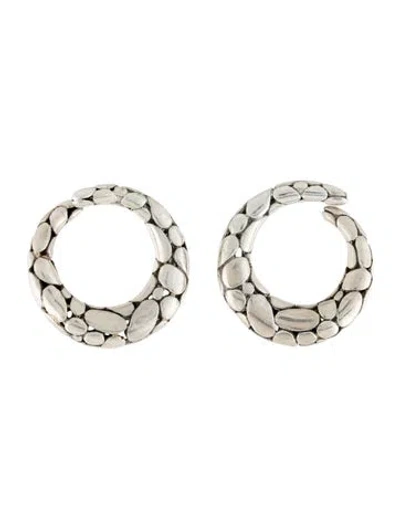 Pre-owned John Hardy Kali Hoop Earrings In Multi