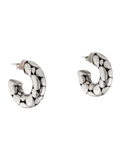 Pre-owned John Hardy Kali Hoop Earrings In Multi