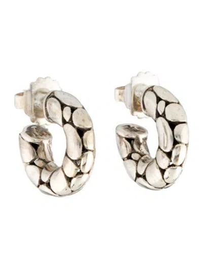 Pre-owned John Hardy Kali Hoop Earrings In Multi