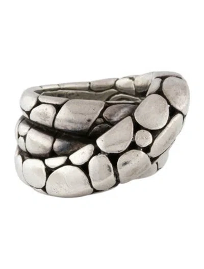 Pre-owned John Hardy Kali Pebble Twist Band In Multi