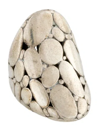 Pre-owned John Hardy Kali Saddle Cocktail Ring In Multi