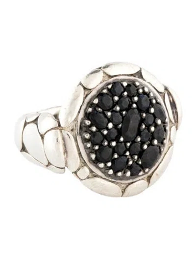 Pre-owned John Hardy Kali Sapphire Pure Lava Fire Ring In Multi