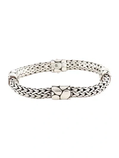 Pre-owned John Hardy Kali Station Bracelet, 7" In Multicolor