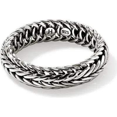 John Hardy Kami 14k Gold 6mm Band Ring In Silver