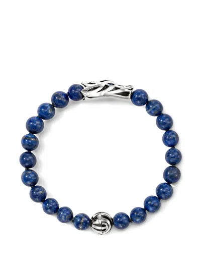 John Hardy Lapis Lazuli Beaded Bracelet In Blue