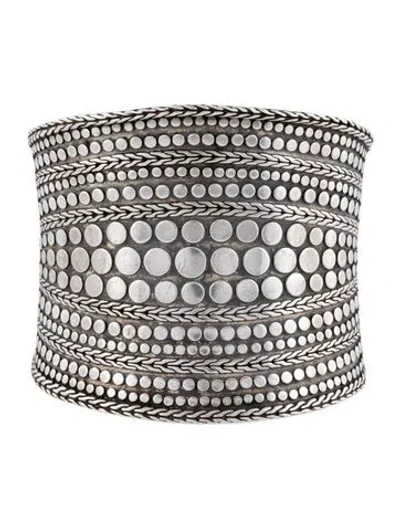 Pre-owned John Hardy Large Dot Bracelet, 6" In Multicolor