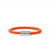 John Hardy Braided Leather Bracelet In Sterling Silver