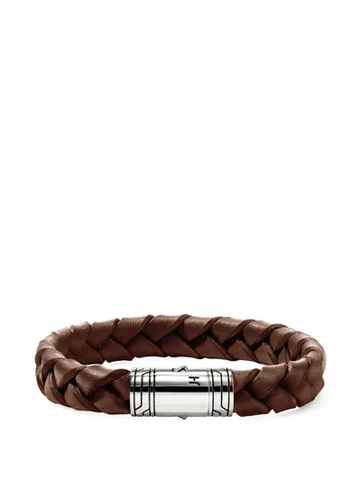 John Hardy Leather Bracelet In Brown