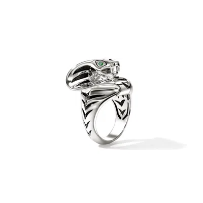 John Hardy Legends Cobra Ring, Sterling Silver