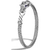 John Hardy Legends Naga 5mm Diamond Pavé Bracelet In Silver