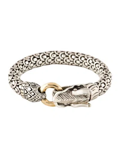 Pre-owned John Hardy Legends Naga Bracelet, 7" In Multi