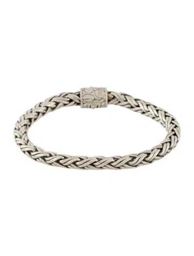 Pre-owned John Hardy Link Bracelet, 7.5" In Multi