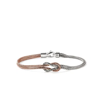 John Hardy Love Knot Bracelet, 3.6mm In Sterling Silver