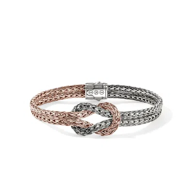 John Hardy Love Knot Bracelet, 7mm In Sterling Silver
