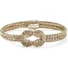 John Hardy Love Knot Bracelet, 7mm In Gold