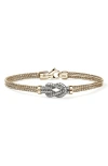 John Hardy 14k Yellow Gold Love Knot Diamonds Bracelet In 14k Yellow Gold
