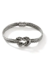 John Hardy Manah 3.5mm Double-row Bracelet In Silver