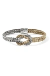 John Hardy Love Knot Bracelet In Silver/gold