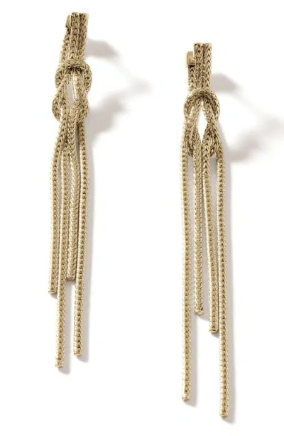 JOHN HARDY JOHN HARDY LOVE KNOT DROP EARRINGS