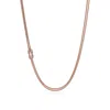John Hardy Love Knot Necklace, 3.6mm In Gold